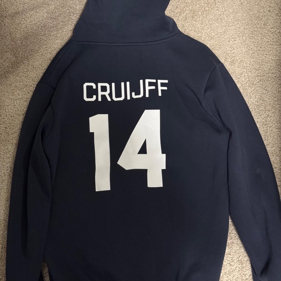 Ajax FC Johan Cruiff sweatshirt men's XL blue - Picture 5 of 5